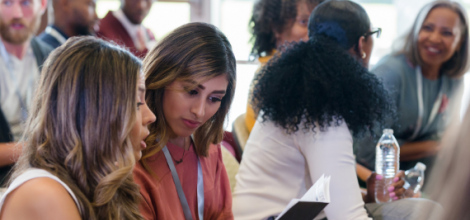 Crime conference attendees