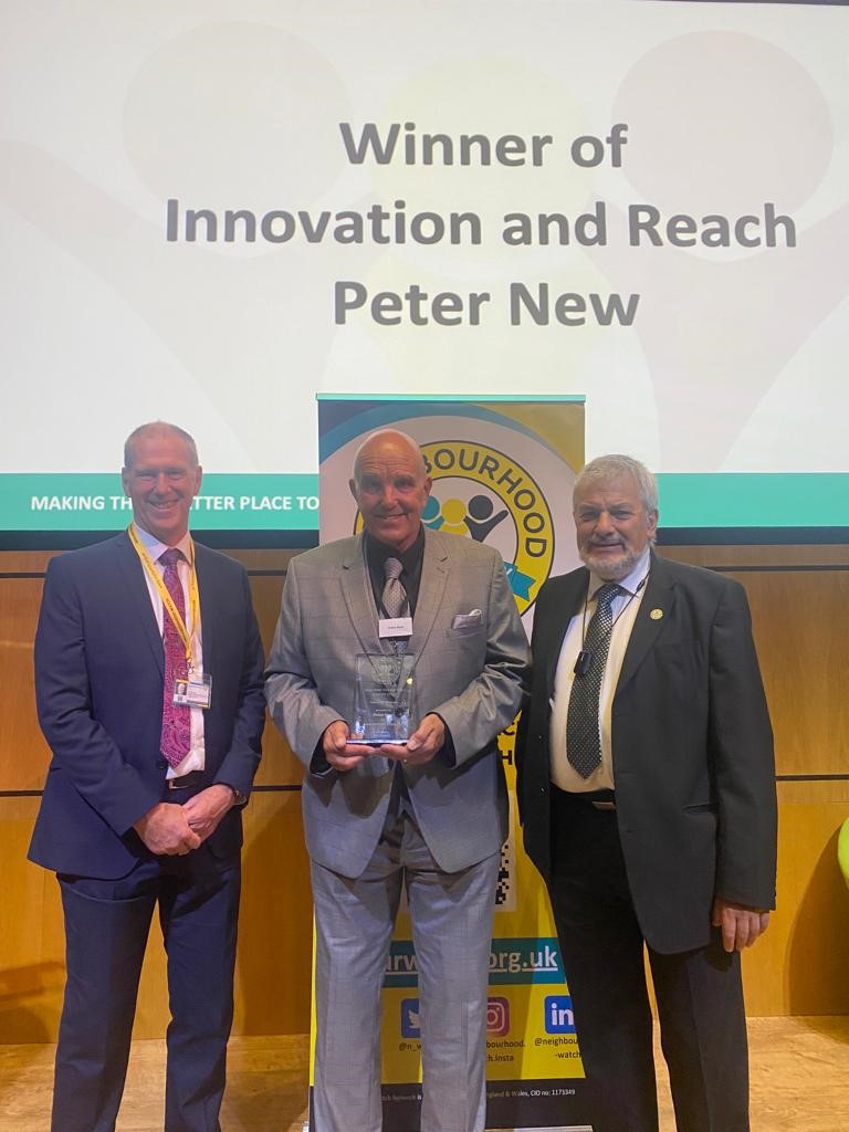 Peter New, 2023 Award winner