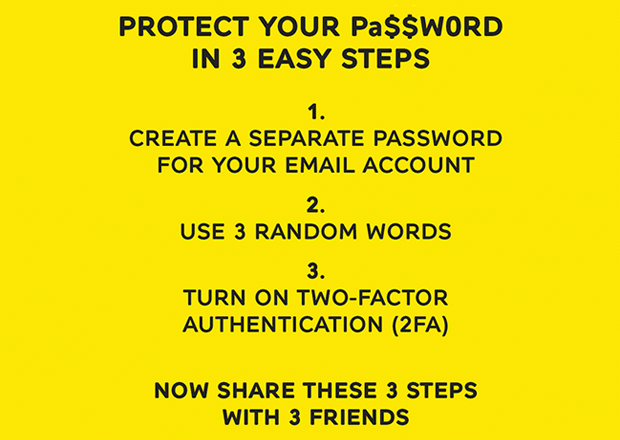 Protect your password in 3 easy steps
