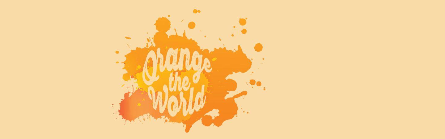Orange the world logo 